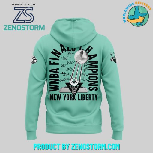 New York Liberty 2024 WNBA Finals Champions Hoodie, Pants, Cap