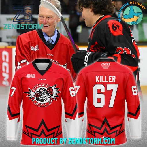 OHL Ottawa 67s x Coach Kilrea’s 90th Birthday Special Hockey Jersey