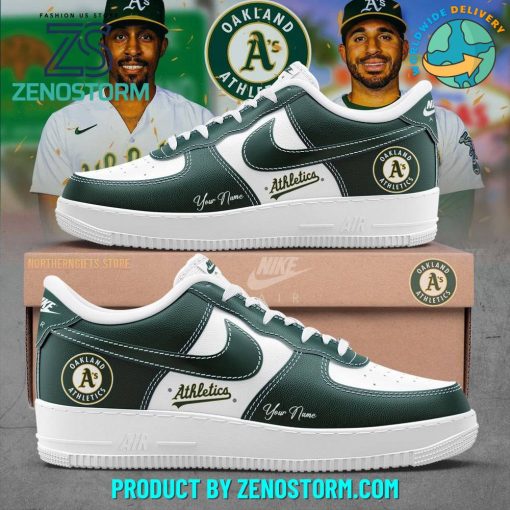 Oakland Athletics 2024 Custom Name Air Force 1