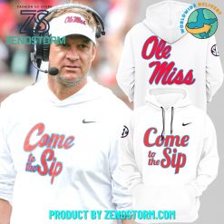 Ole Miss Rebels Football Come to the Sip Hoodie Pants Cap