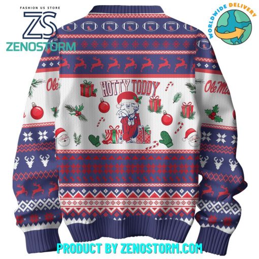 Ole Miss Rebels Football Merry Christmas Ugly Sweater