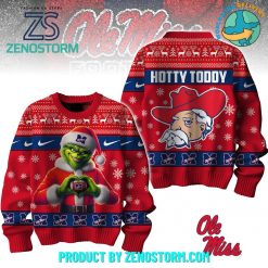 Ole Miss Rebels x The Grinch Hotty Toddy Sweater