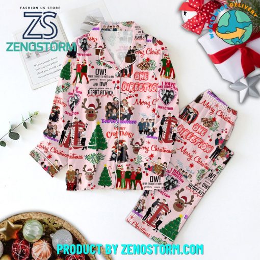 One Direction 2024 Merry Christmas Pajamas Set