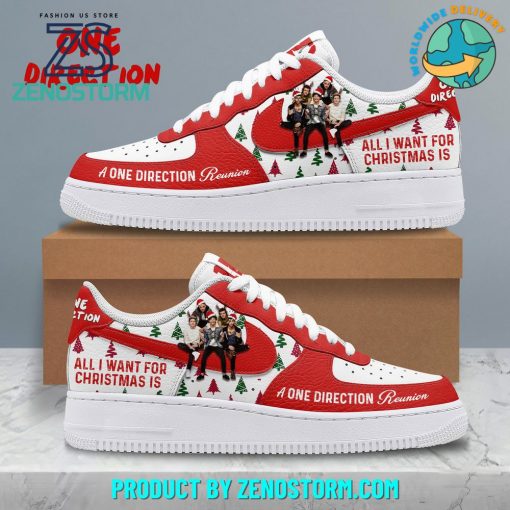 One Direction All I Want For Christmas Air Force 1