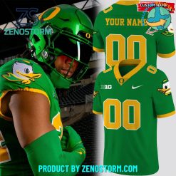 Oregon Ducks Gang Green Football Jersey 2024