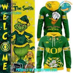 Oregon Ducks Merry Christmas 2024 Hoodie