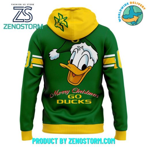 Oregon Ducks Merry Christmas 2024 Hoodie