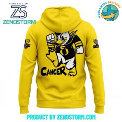 Oregon Ducks Stomp Out Cancer Heroes Combo Hoodie Pants Cap