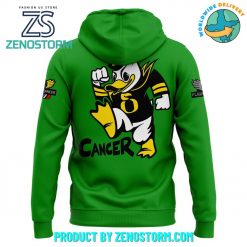 Oregon Ducks Stomp Out Cancer Heroes Hoodie