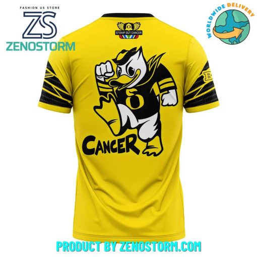 Oregon Ducks Stomp Out Cancer Heroes Shirt