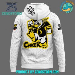 Oregon Ducks Stomp Out Cancer Heroes Special Hoodie