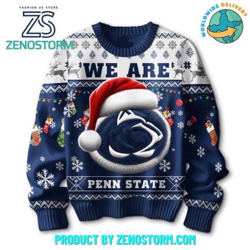 Penn State Nittany Lions 2024 Ugly Christmas Sweater