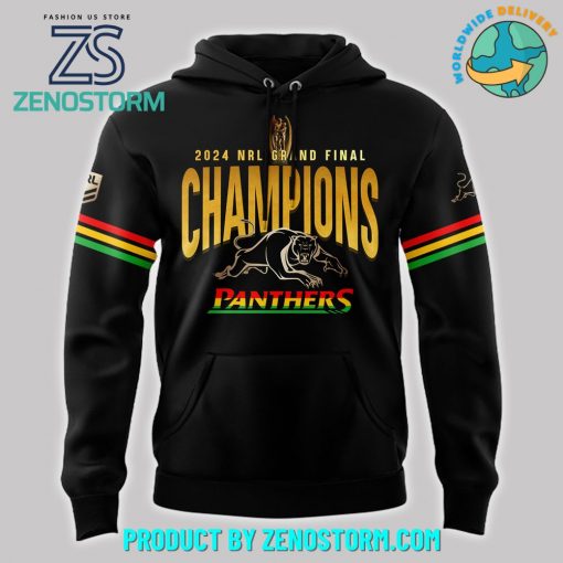 Penrith Panthers 2024 NRL Grand Final Champions Combo Hoodie, Pants, Cap