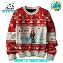 Reba McEntire All I Want For Christmas Ugly Sweater