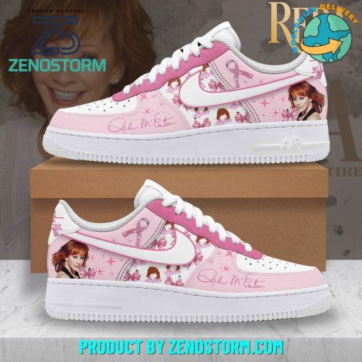 Reba McEntire Tackle Breast Cancer Pink Out Air Force 1