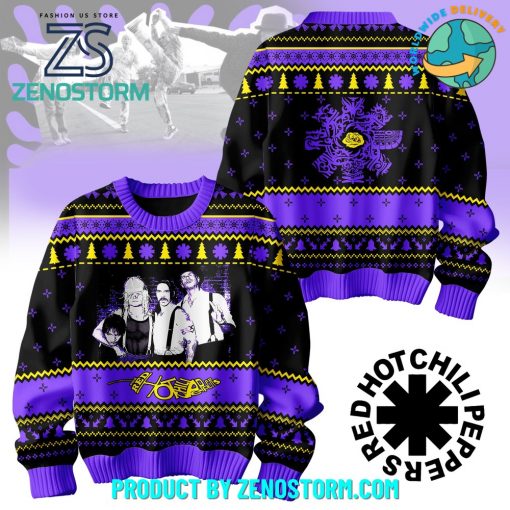 Red Hot Chili Peppers 2024 Ugly Christmas Sweater