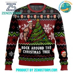 Rock Around The Christmas Tree The Rock Ugly Sweater