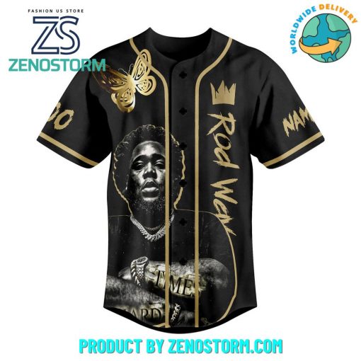 Rod Wave 2024 Last Lap Tour Personalized Baseball Jersey