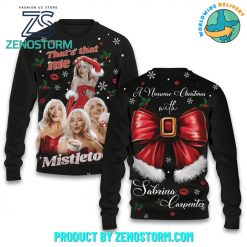 Sabrina Carpenter A Nonsense Christmas 2024 Hoodie Zip Hoodie Sweatshirt