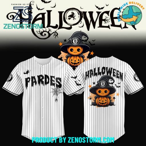 San Diego Padres MLB Halloween 2024 Baseball Jersey