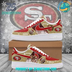 San Francisco 49ers Football Merry Christmas 2024 Air Force 1