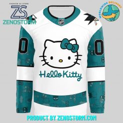 San Joe Sharks x Hello Kitty 50th Anniversary Exclusive Hockey Jersey