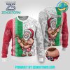 James Campbell High School Gold Color Version Ugly Christmas Sweater