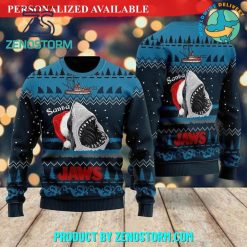 Santa Shark Ugly Christmas Sweater