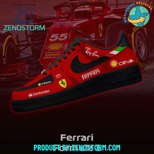 Scuderia Ferrari Formula 1 Air Force 1 Sneakers