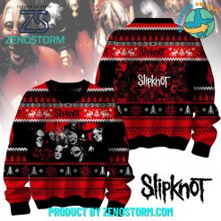 Slipknot Heavy Mental Band Ugly Christmas Sweater