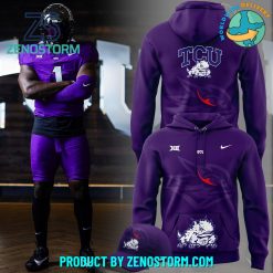 TCU Football New Season 2024 Combo Hoodie Pants Cap