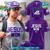 TCU Horned Frogs Football Jesus Won Limited Edition Shirt