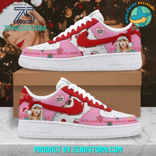 Taylor Swift Merry Swiftmas 2024 Air Force 1