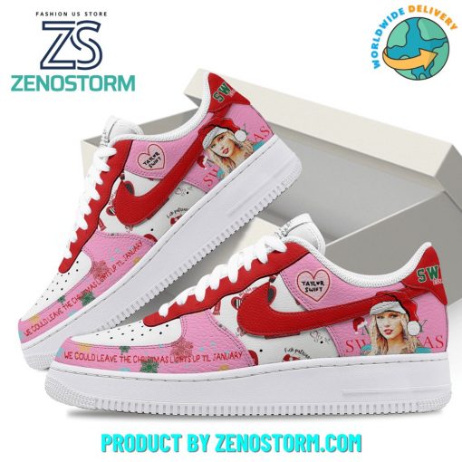 Taylor Swift Merry Swiftmas 2024 Air Force 1