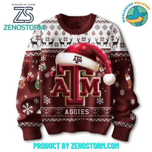 Texas A&M Aggies 2024 Ugly Christmas Sweater