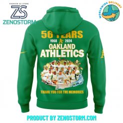 Thank You Oakland Athletics Limited Edition Combo Hoodie Pants Cap