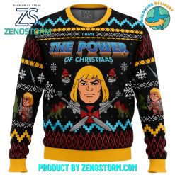 The Good Power Of Christmas He-Man Ugly Sweater