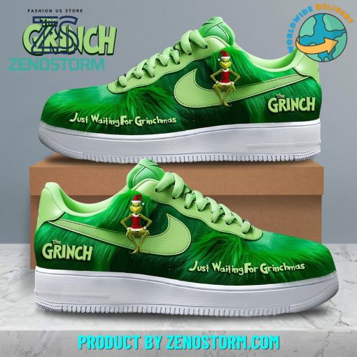 The Grinch Just Waiting For Christmas 2024 Air Force 1