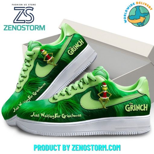 The Grinch Just Waiting For Christmas 2024 Air Force 1