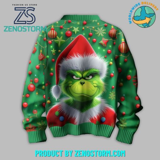 The Grinch Merry Christmas 2024 Limited Ugly Sweater