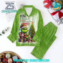 The Grinch Merry Christmas 2024 Pajamas Set