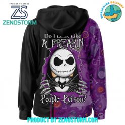 The Nightmare Before Christmas Jack Skellington Hoodie Zip Hoodie Sweatshirt