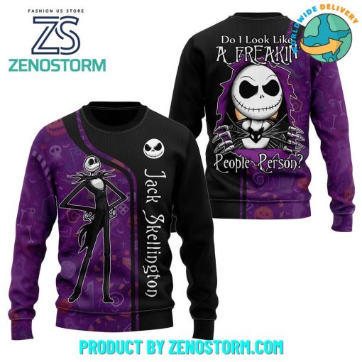 The Nightmare Before Christmas Jack Skellington Hoodie, Zip Hoodie, Sweatshirt