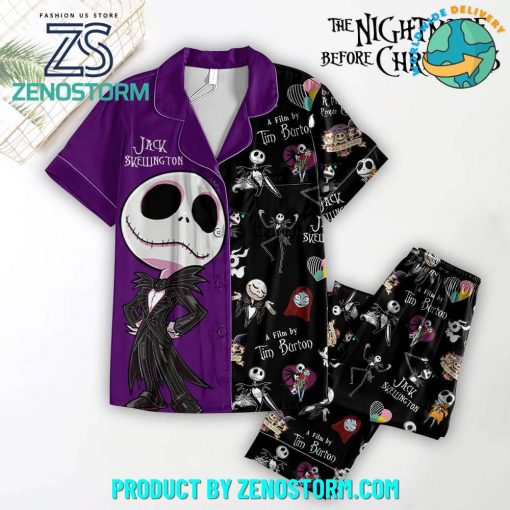 The Nightmare Before Christmas Jack Skellington Pajamas Set