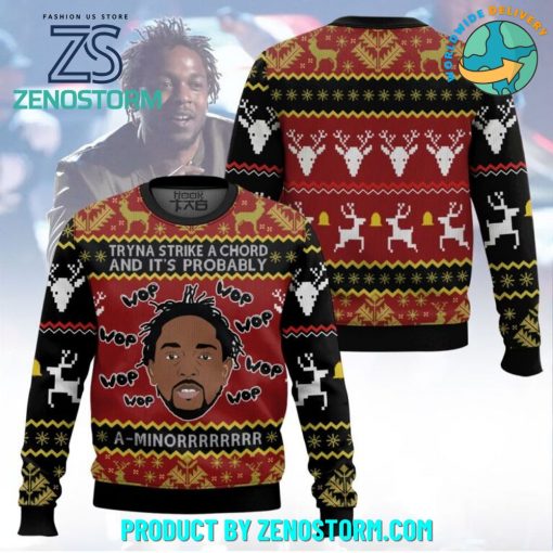 They Not Like Us Kendrick Lamar Ugly Christmas Sweater