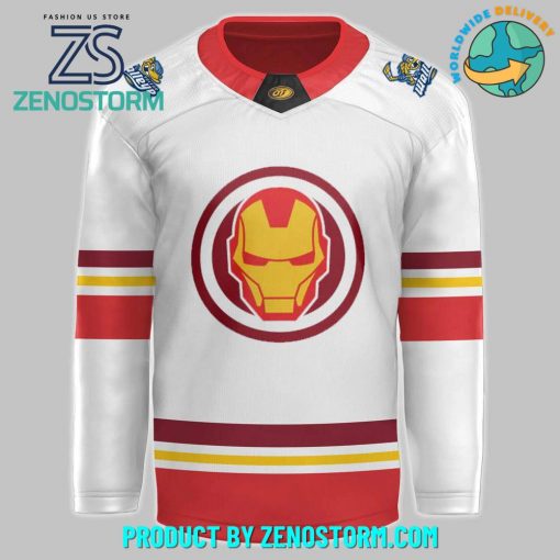 Toledo Walleye Marvel Super Hero Night 2024 Hockey Jersey