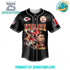 Travis Kelce Kansas City Chiefs Baseball Jersey