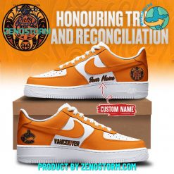 Vancouver Canucks Truth and Reconciliation Custom Name Air Force 1