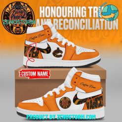 Vancouver Canucks Truth and Reconciliation Custom Name Air Jordan 1