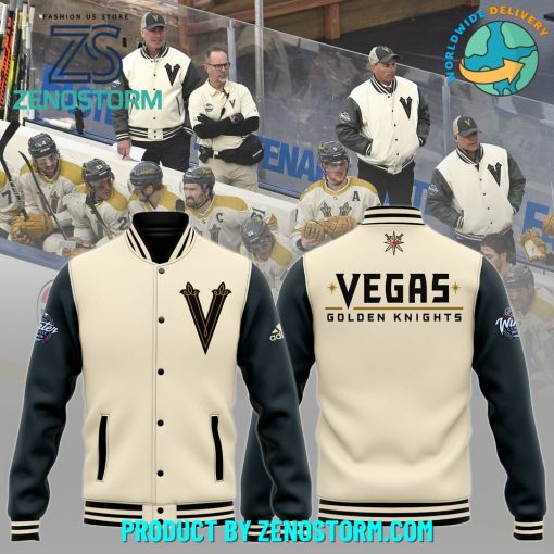 Vegas Golden Knight NHL Winter Classic Baseball Jacket 2024